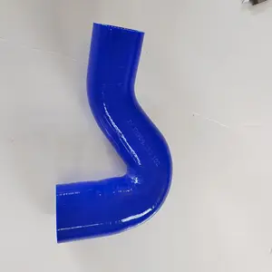 38-45mm Inner Diameter Reducer Blue Silicone Hose Radiator Water Hose For Tractor Auto Car Bending Radiator Intercooler Factory
