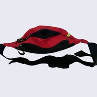 Sac banane multifonctionnel tendance en nylon imperméable pour homme, idéal pour le sport, le cyclisme et les activités de plein air