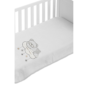 RASHELL Blanquet di lusso orsacchiotto grigio stile Casual in cotone poliestere materiale peso PP cotone riempimento ODM per i bambini - Product Image 2