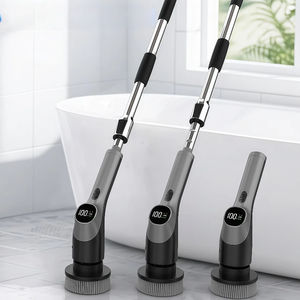 Cepillo de Limpieza Eléctrico Multifuncional Recargable, 5 Cepillos Giratorios Retráctiles, Cepillo de Limpieza Eléctrico para el Hogar - Product Image 1