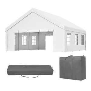 20X20 Ft Partytent Met 2 Opbergzakken En Afneembare Zijwanden - Product Image 1