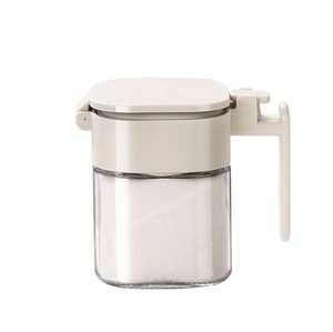 Clear Condiment Canisters Pots Condiment Jar Spice Container Spice Jars Salt Container <strong>Sugar</strong> <strong>Bowl</strong> for Kitchen( - Product Image 1