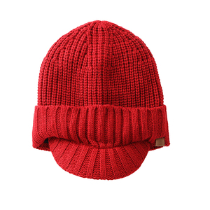 Cappello da Baseball in Filato di Cotone Lavorato a Maglia Personalizzato, Berretto Caldo con Fodera in Pile Polare, Unisex per Uso Quotidiano e All'aperto - Product Image 2