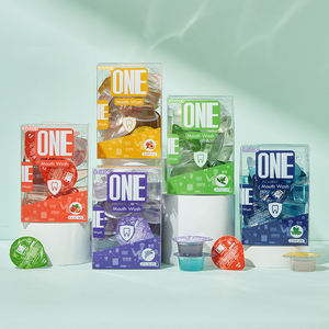 Lot de 20 capsules de bain de bouche en gelée de 15 ml, haleine fraîche instantanée, nettoyage instantané, menthe rafraîchissante, non irritant, sans sucre, format de poche - Product Image 2