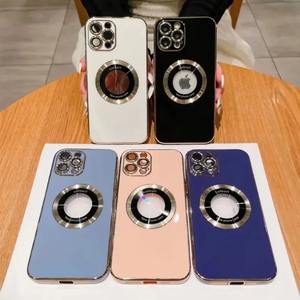 เคสโทรศัพท์ TPU สีทึบ<span class=keywords><strong>6D</strong></span> แบบเคลือบสุดหรูสำหรับ <span class=keywords><strong>iPhone</strong></span> 14 13 12 <span class=keywords><strong>Plus</strong></span> สำหรับ <span class=keywords><strong>iPhone</strong></span> 15 Pro - Product Image 1