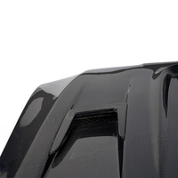 Couvre-moteur en fibre de carbone en verre trempé transparent, capot avant, compatible avec Mercedes-Benz W205 AMG C63 2015-2021