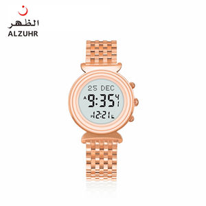 Factory Price <strong>Al</strong> <strong>Fajr</strong> Prayer <strong>Watches</strong> Dual Time Azan <strong>New</strong> Design Waterproof <strong>Watch</strong> for Women - Product Image 3