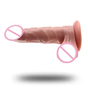 S size Dildo Female Sex Toy Artificial Penis Hand-Actuated Vagina Anal Stimulate Man Dildo Real Skin For Men Dildo For Women