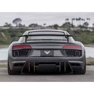 <span class=keywords><strong>Aileron</strong></span> arrière en fibre de carbone style V, modification d'<span class=keywords><strong>aileron</strong></span> d'avion en fibre de carbone GT pour <span class=keywords><strong>Audi</strong></span> R8 2016-2022, style OEM - Product Image 2