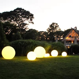 Led bóng Sphere ánh sáng màu sắc thay đổi không thấm nước tâm trạng toàn cầu cho bên hồ bơi Patio Pathway cảnh quan chiếu sáng - Product Image 6