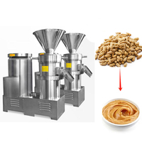 200Kg Per Uur Multifunctionele Colloïde Molen Roestvrijstalen Pindakaas Machine