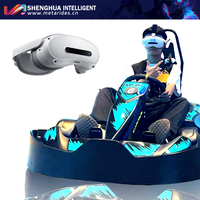 Go-Kart Eléctrico Comercial de Alta Velocidad para Niños, 48V, Plástico y Metal Resistentes, para Parques de Diversiones