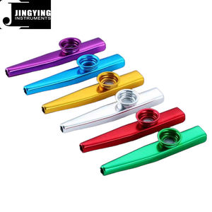 2025 Jingying musica che suona strumenti musicali, all'ingrosso bambini ausili didattici chitarra/Ukulele Partner Metal Kazoo personalizzabile - Product Image 1