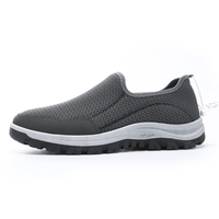 Chaussures de sport décontractées pour hommes, légères et confortables, avec doublure en maille respirante, idéales pour le printemps/automne et la marche