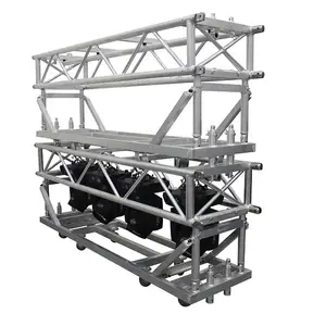 4フィート6フィート8フィート10フィートDJ照明キャットウォークトラスアルミニウム照明プレリグトラスディスプレイアルミニウムプレリグプレリグトラス