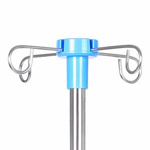 Tiang Infus <span class=keywords><strong>IV</strong></span> Bergerak dengan Bahan Stainless Steel untuk Rumah Sakit - Product Image 3