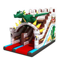 Maison de rebond pour enfants, jeu d'obstacles, château gonflable, toboggan gonflable, maison de rebond