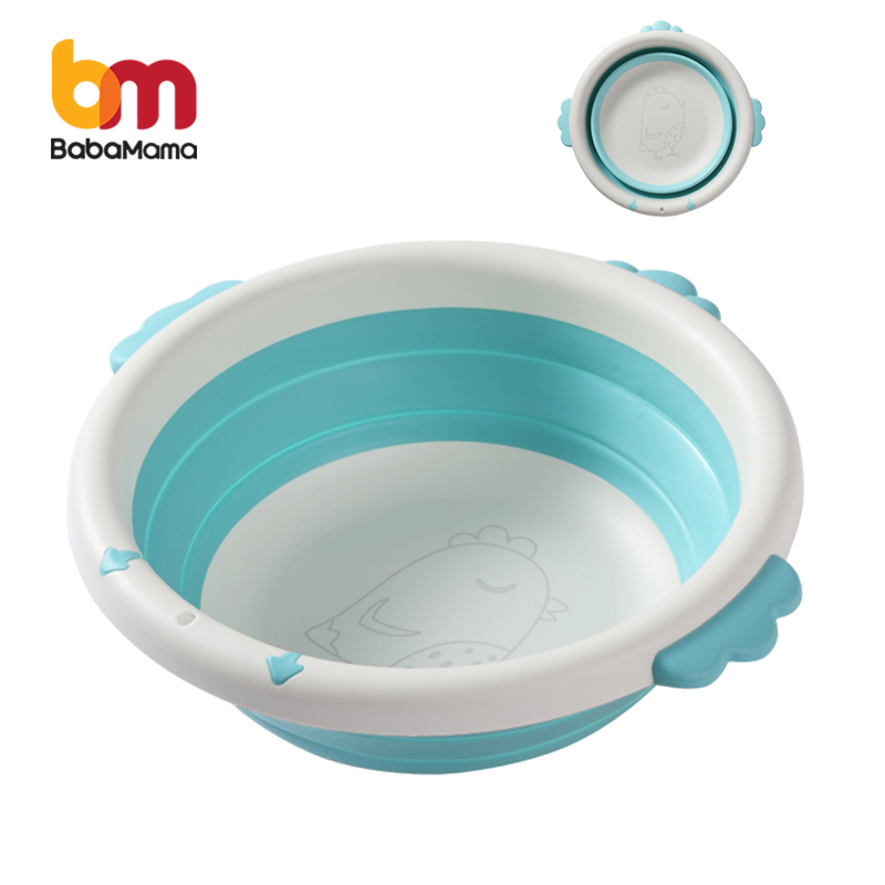 Голубая розовая Пластиковая Складная Раковина в форме курицы