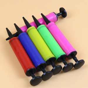 Hand Operated <b>Balloon</b> Pump Air Pump Plastic Portable For Ball Inflation Party Supplies - Product Image 1