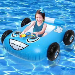 Spot Children <b>Inflatable</b> Swimming Ring with Water Gun <b>Inflatable</b> Sports <b>Car</b> <b>Inflatable</b> Swimming Ring Wholesale - Product Image 2