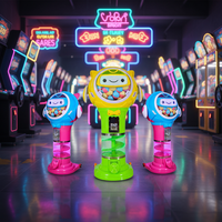 Jouets d'arcade pour enfants, mini distributeur de jouets avec distributeur de capsules, machine de jeux à monnayeur, capacité de 100 à 450 pièces