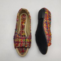 Sandales en toile à peindre pour femmes, chaussures tendance, dernière mode personnalisée, blanche, jaune, dentelle, imperméable, tendance, rouge, été, hiver
