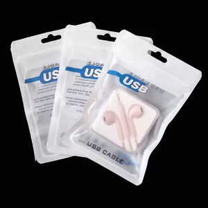 Custom Printed <strong>Zip</strong> Lock Stand up <strong>Pouch</strong> Recyclable Plastic Jewelry Packaging Bags for Earrings and Bracelets Zipper Bag - Product Image 2