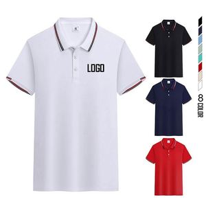 Camiseta Polo al por Mayor para Empleados, Mangas Cortas, Logotipo Personalizado, Bordado, Color Sólido, Camisetas Polo Uniformes para Trabajo - Product Image 2