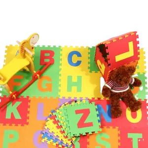 Kid Eva Foam In Elkaar Grijpende Spelen Baby Onderwijs Vloer Alfabet Puzzelmat Met Milieuvriendelijk Materiaal