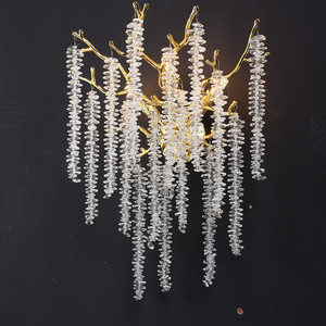 Bài viết hiện đại tường đèn treo phòng ăn cạnh giường ngủ hành lang cầu thang nghiên cứu ánh sáng khách sạn Hội trường ánh sáng nghệ thuật cây chi nhánh tinh thể đèn - Product Image 2