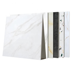 Carreaux de sol en plastique PVC auto-adhésifs en marbre à peler et à coller Installation facile et durable 60x60 pour la maison, la cuisine, la salle de bain et le bricolage - Product Image 1