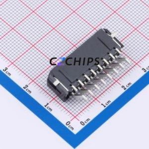 WB5557W-160R-0W Wire-to-Board Pin Header SMD,P=3mm,Horizontal Mount Connector 2x8P 3mm Horizontal Mount Micro-Fit (MX 3.0) - Product Image 2