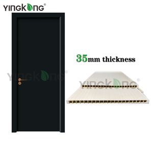 Yingkang أحدث تصميم مقاس كبير مخصص مقاوم للماء والحرائق لوح باب غرفة نوم WPC داخلي - Product Image 1