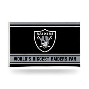 Kualitas tinggi 3X5 kaki untuk tim sepak bola <span class=keywords><strong>NFL</strong></span> spanduk desain kustom 100% poliester untuk bendera Raiders Oakland & stok semua tim - Product Image 3