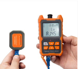 Portátil, todo-en-uno de fibra óptica medidor de potencia con 5km fuente láser Localizador Visual de fallos - Product Image 1