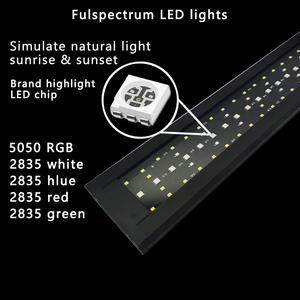 Nouvelle lampe <span class=keywords><strong>LED</strong></span> pour <span class=keywords><strong>aquarium</strong></span> à spectre complet 24/7 et simulateur d'aube/soleil couchant pour la croissance des plantes et l'aquascaping - Product Image 2