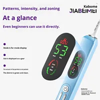 Brosse à dents électrique intelligente de vente à chaud transfrontalière coffret cadeau sonique entièrement automatique adultes doux 4 modes écran d'affichage Oral