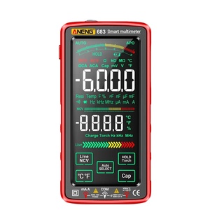 Multímetro Industrial Inteligente Táctil Recargable de Alta Gama 683, 6000A/600V, Herramienta de Prueba de Voltaje y Corriente 68 - Product Image 1