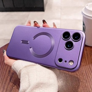 For iPhone 17 Case Lens <b>Protector</b> Matte Magnetic Charging Phone Case <b>Cover</b> for iPhone 17 Air 16 17 18 Pro Max - Product Image 1