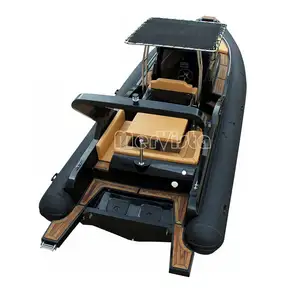 9.6m cabin rib boat with France Orca hypalon tube RIB-960 for sale luxury yacht