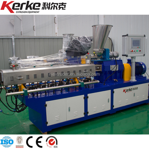 PLC PP PE màu <span class=keywords><strong>masterbatch</strong></span> nhựa ba vít kép máy đùn máy - Product Image 3