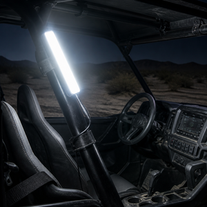 Barre lumineuse intérieure UTV 12V blanche, barre lumineuse pour cage de sécurité, étanche, pour Polaris RZR, Can-Am Maverick X3, Honda Talon Factory - Product Image 6