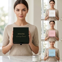 Boîtes rigides cosmétiques médicales de luxe personnalisées haut de gamme, gaufrées, pour sérum de soin de la peau, huile essentielle, ampoule 5ml, flacon de peptide, dorure à chaud