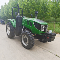 Tracteur agricole 4x4 série TD 90-160 CV avec cabine fermée, boîte de vitesses 16F+8R et prise de force (PTO)
