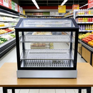 ตู้เก็บความร้อนแบบตั้งโต๊ะสำหรับอาหารทอดอเนกประสงค์ สำหรับไก่ทอด เบอร์เกอร์ ทาร์ตไข่ พร้อมระบบทำความร้อน - Product Image 4