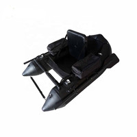 Mini bateau de pêche gonflable oem, tube à vol, ventre plat