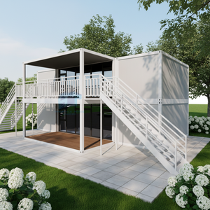 Casa <span class=keywords><strong>Contenedor</strong></span> Residencial de Acero de 20 Pies con Paneles Sándwich, Casa <span class=keywords><strong>Contenedor</strong></span> Prefabricada - Product Image 1