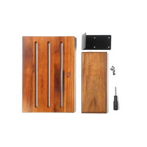 Support à couteaux magnétique en bois de grande taille, double face, avec support pour couteaux en bois et couteaux japonais - Product Image 4