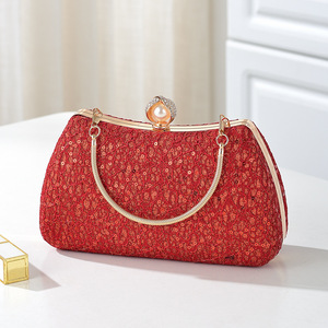 Pochette de soirée grande capacité de style européen et américain, sac à main pratique pour événements formels, vente en gros - Product Image 4