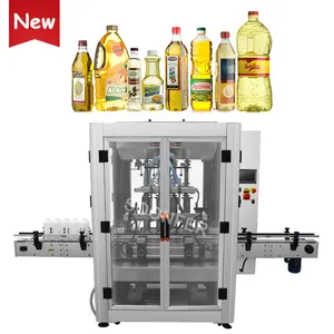 Piston liquid filling machines automatic vegetable sunflower cooking oil filling machine